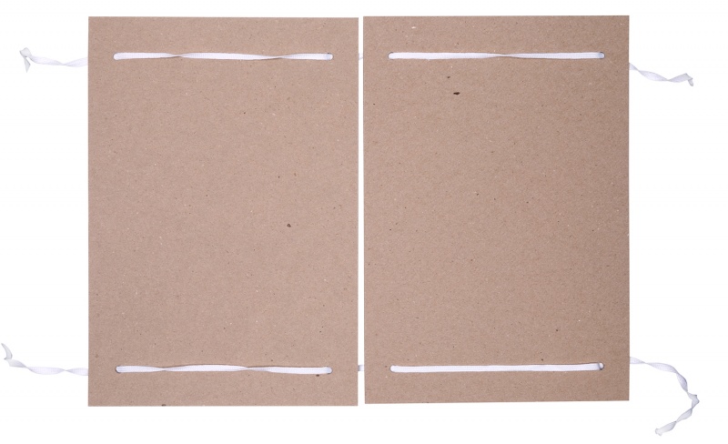 Fascykuła OFFICE PRODUCTS, A4, 220x320mm, z tasiemką, 25szt., brązowa, 21312256-18 - obrazek 3