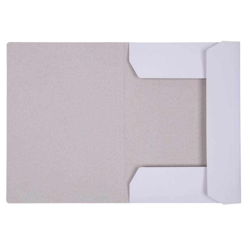 Teczka OFFICE PRODUCTS Budget , z gumką, A4, kartonowa, 250g, biała, 21199181-14 - obrazek 2